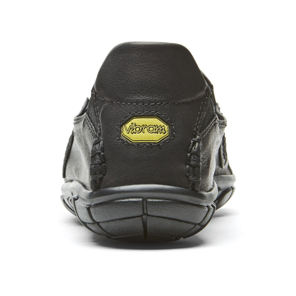 Vibram FiveFingers Herre Barfodet Sko Sort - Cvt-Leather - 6349HCSMK